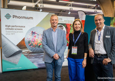 Peter Ollievier, Vitalina Tsourkan and Arjan van der Veer, Phormium. High demand for the Noctis Thermo, which was introduced last year, and there is more in the pipeline this year.