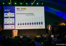 Teun Leenders, Fall Creek, talked about the availability of blueberries in the EMEA region