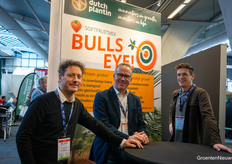 Marc Verkuilen and Paul van Cleef, Vervo, visiting Wim Roosen, Dutch Plantin