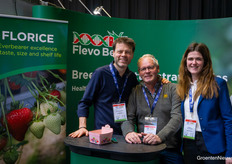 Team Flevo Berry: Jan van Anken, Jan Robben and Manon Colenbrander