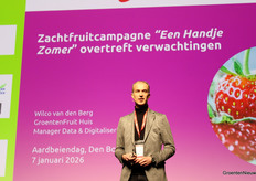 Wilco van den Berg (GroentenFruit Huis) discussed the first year of the soft fruit campaign 'Een handje zomer'