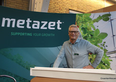 Fred Odenkirchen manned Metazet's stand at Strawberry Day