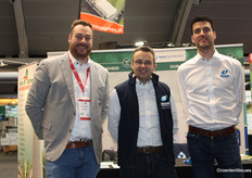 Jef Van Gorp, Jelle Vandenborne and Niels Claes (Roam Technology)