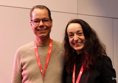 Jan van Genderen (Royal Berry) and Anne Bezuijnen (Brookberries) are both eager to tell the industry's story.