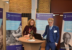 New to Strawberry Day: Mariette van Selm and Cor Verkade of Van Dam, Van Dam & Verkade, they invest in real estate for you