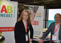 Anke Neessen and Paul Palmen of AB Werkt has been at Strawberry Day for years