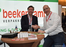 Rob van Adrichem of Priva visiting Beekenkamp
