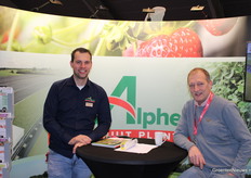 Remco Riemslag and Wim van Gurp (Van Alphen Soft Fruit Plants), strong in everbearers.