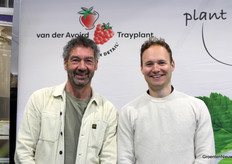 Ger Huijben and Robin Stolk (Van der Avoird Trayplant) have seen an increase in plant exports to Poland over the past decade.