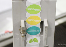 Compostable labels from Sinclair.