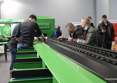 Green Sort brought a lot of big machine lines for a closer look.