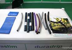 CEO Antonino Principato of Aster drew attention to drip irrigation, for which the company offers several solutions.