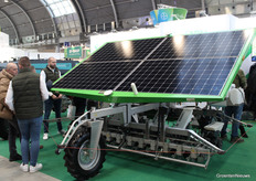 Mobile solar panel at Farmsystems.