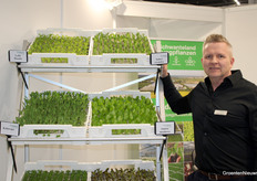 Karol Bańzyr represented Schwanteland Jungpflanzen, which propagates vegetable plants just across the border with Germany for open field growers in Poland, among other countries.