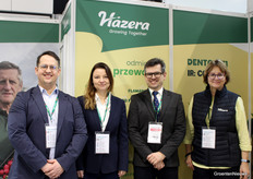 At Hazera, the beginning of Day 2 was the time for the team photo. We were not the only ones who came to take one. The team was already pretty much in position.