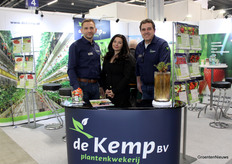 Plantenkwekerij De Kemp, active in Poland for many years. Pictured: Dariusz Bujak, Karolina Bujak and Paul Litjens.