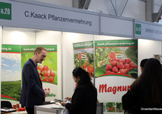 C.Kaack Pflanzenvermehrung was in hall 1a, the newest of 7 halls where especially last-minute registrants still found a place.