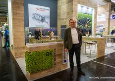 Alfred Boot of Herkuplast we may have photographed 1,000 times at IPM, but this time, under flag Bachmann Herku, is going to be the last time - he is waving goodbye soon.