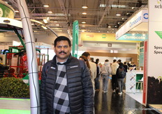 Hareesh Nair, Ginegar from India was also at the show again