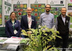 Paula Beadle, Ed Marley, Charles Valin and Kevin Hobbs, Pinnacle Plants International