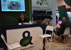 It is busy at Pasquini & Bini's stand