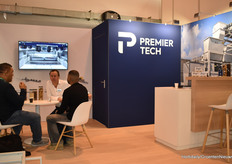Busy at Premier Tech's booth