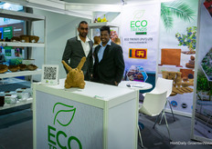 At Eco Trends we find Nipun Fernando and Mark Pereira, and their various coco substrates