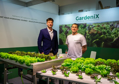 Gardenix has launched a new cultivation system - slightly more automated than their first variant, which could be controlled entirely manually. Pictured are Simon Bresky and Jaroslav Pekan