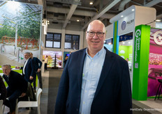 Richard Vollebregt of Cravo toured the fair. The company is celebrating its 50th anniversary this year.