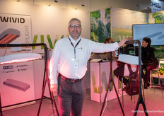 At Wivid, Bas Krommenhoek stands with his colleagues, only they are all in conversation for a moment