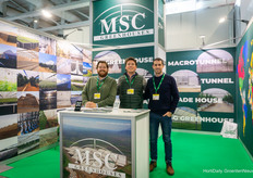 Miguel Ayuso, Javier Ayuso and Mikel Perez, MSC Greenhouses