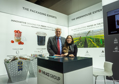 At Thrace Group, we find Georga Papagiannis and his colleague and, of course, the various packaging and greenhouse covers.