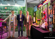 Jevgenijs Karklins, Gints Antoms and Davis Indan of Aranet