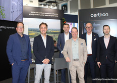 Team Certhon ready for the photo on the morning of exhibition day 1