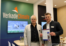 Verkade Klimaat is working on CO2 capture and biogas upgrading. In the photo: Ronald Verkade and Henk Schonewille