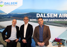 Team Dalsem pictured with one of their projects