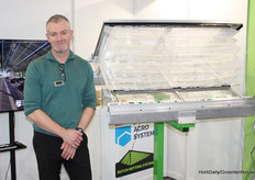 Gerdo Wennekers (Dutch Netting System) presented EZ-guide, a new guidance system