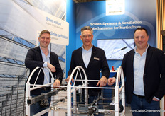 Jari van Steekelenburg, Jack Vijverberg and Rob Bekkering (Van der Valk Horti Systems)
