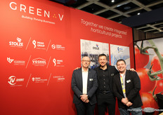 John van der Wilk (GreenV), Marco Zwinkels (Prins Group) and Eelco Abma (Stolze)