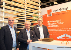 Rob de Wit, Lodewijk Wardenburg and Martin van Zeijl (Bom Group)