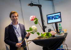 ... but also Jurrian Schreuder, who showed how Kexxu cameras and AI systems can help growers (and machine builders)