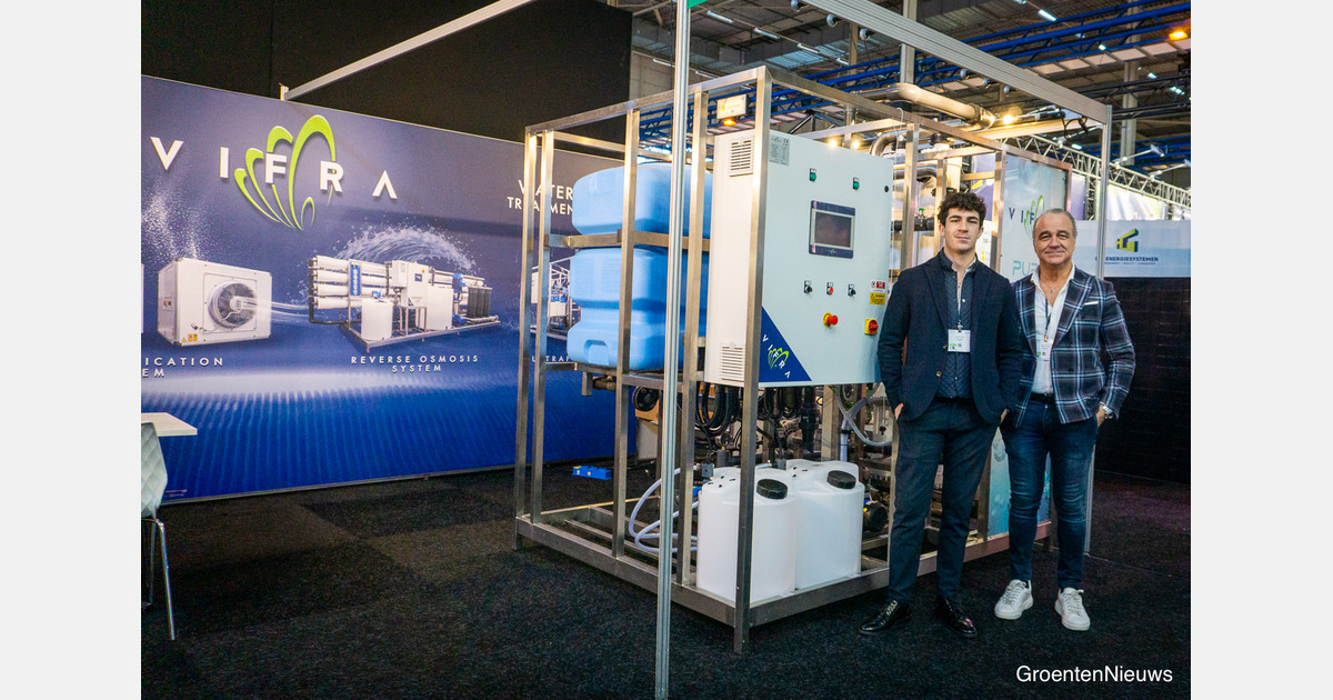 “Managing the full water cycle starts with water quality for the crop and continues with reusing water whenever possible"