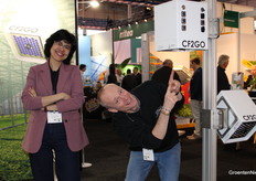 Tah dah, the CF2GO, the efficient photosynthesis sensor from Phenovation, Priscilla Malcolm and Wilko Dijksma. The CF2GO will be launched at the HortiContact. Ledgnd is the dealer of this sensor