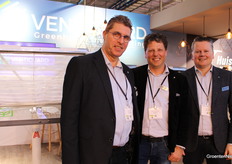 George Steentjes, Laurens Besemer and Martijn van Staalduinen. Ventiguard has expanded a lot in the past year.