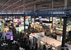 From the escalator, you have a good overview of HortiContact's exhibition floor, which is set to change its layout next year.