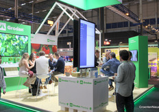 This rockwool Plantop at Grodan served as 'talking point'