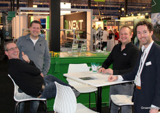 Ben van Adrichem (Berg Ruimtescheppen) and Ad van Adrichem (The Flavour Farm), Johan van den Berg (Berg Ruimtescheppen) and Thijmen Tiersma (GroentenNieuws). Photo credits to Jan Moerman (Moerman Lilium)