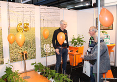 Henk van Dam of Globe Plant which is celebrating its 65th anniversary this year.