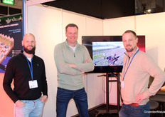 Dinant van Haaften (Noordhuys), Garben van der Velden (HortiClean) and Jan-Willem Bolle (Noordhuys)