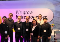 The entire Agrolux team is ready for the fair. They are happy to inform visitors about the latest lighting innovations.
